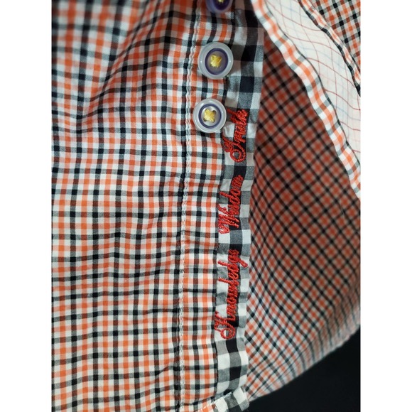 Robert Graham Plaid LS Button Down, Large - Picture 4 of 5